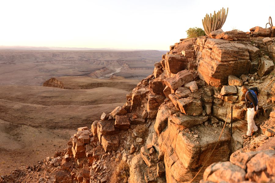 Canyon Rim to River Hike